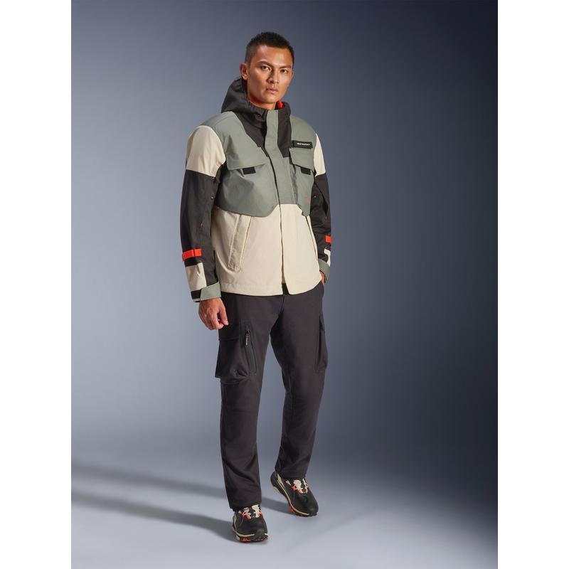 Alpinestars Mospher veekindel mootorratta jope hall-must
