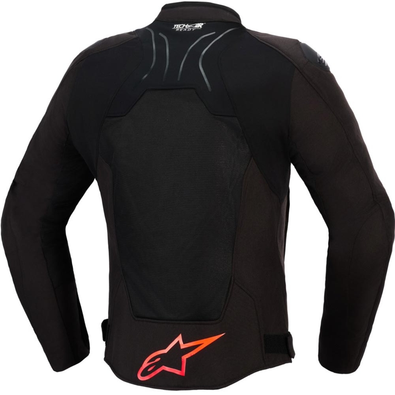 Alpinestars SMX Air mootorratta jope must-punane-valge