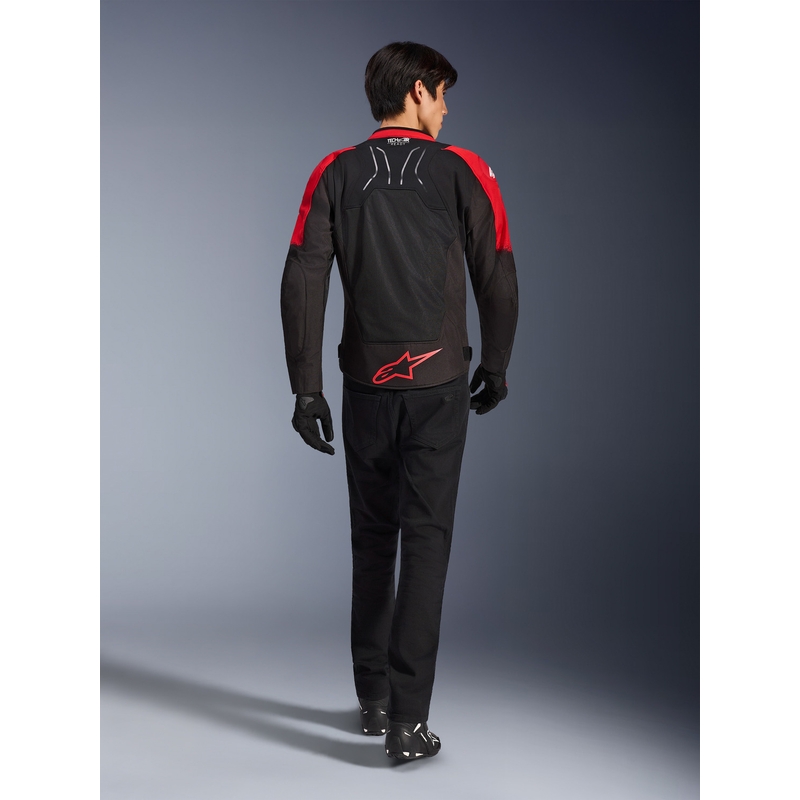 Alpinestars SMX Air mootorratta jope punane-must