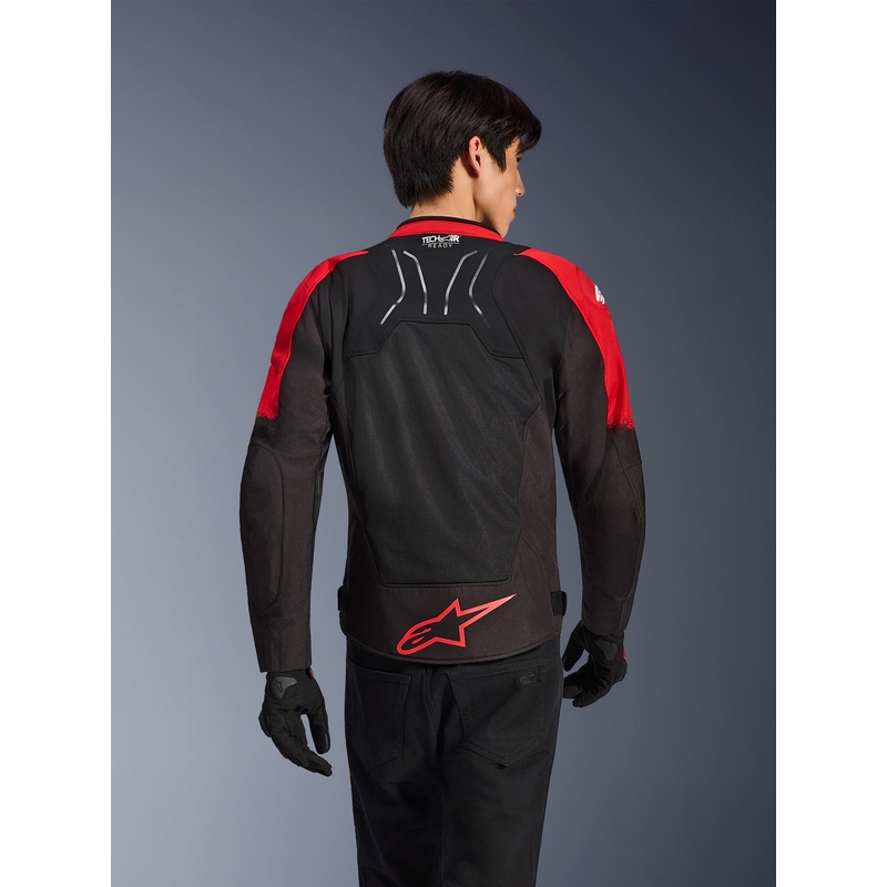 Alpinestars SMX Air mootorratta jope punane-must