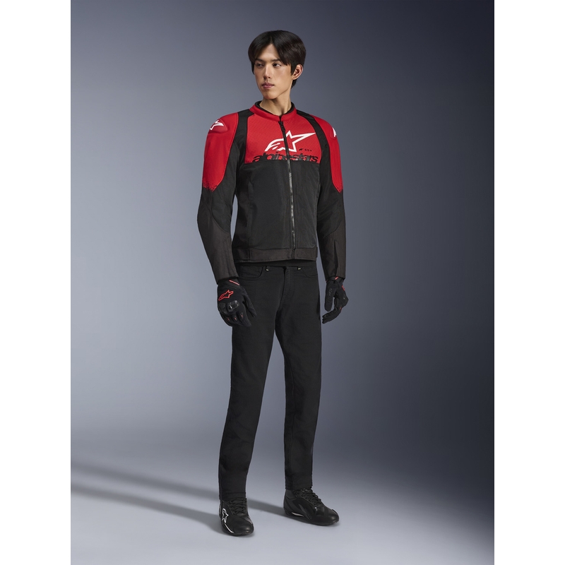 Alpinestars SMX Air mootorratta jope punane-must