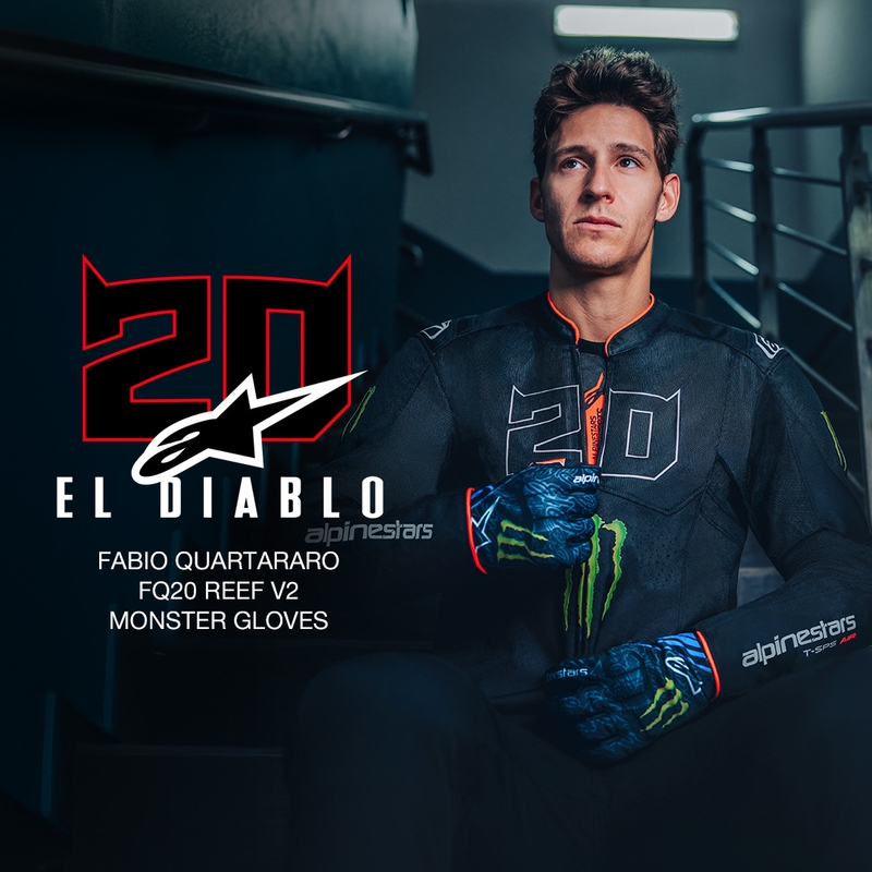 Alpinestars T-SPS Air V2 Monster FQ20 mootorratta jope mustvalge kollektsioon