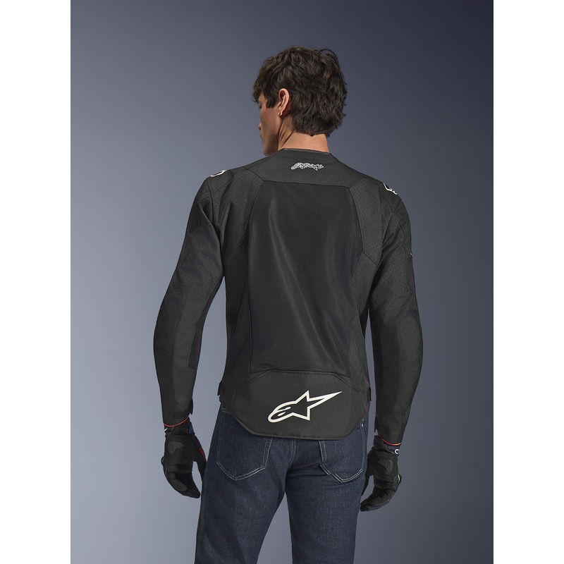 Alpinestars T-SPS Air V2 Monster FQ20 mootorratta jope mustvalge kollektsioon