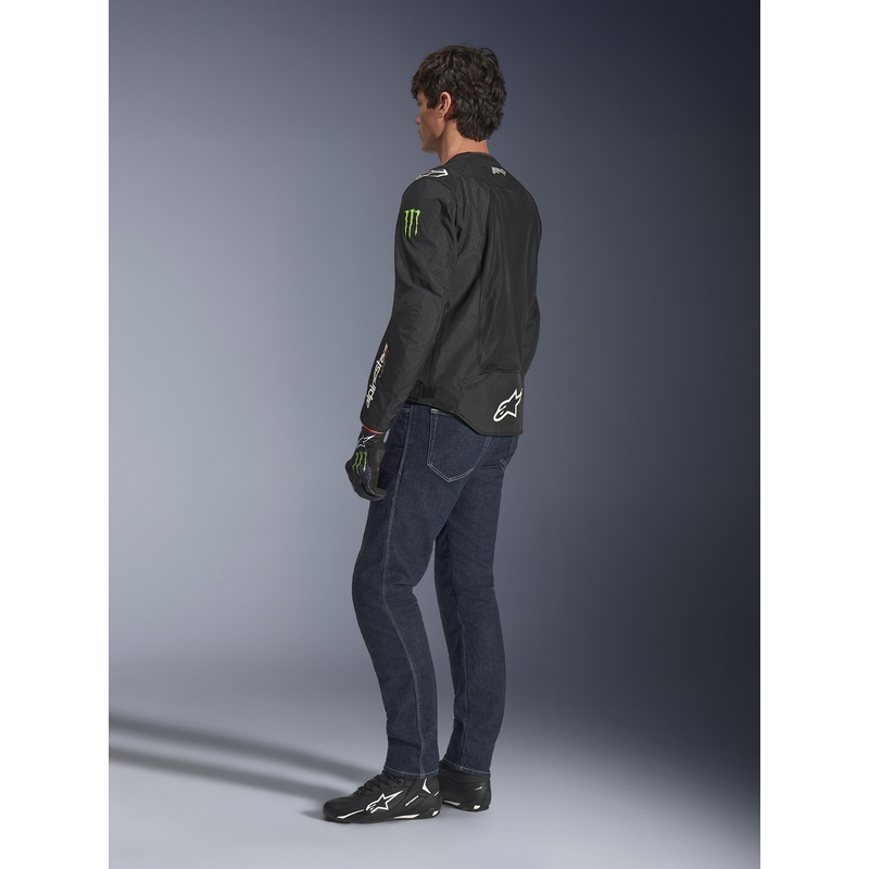 Alpinestars T-SPS Air V2 Monster FQ20 mootorratta jope mustvalge kollektsioon
