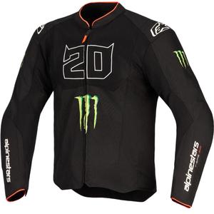 Alpinestars T-SPS Air V2 Monster FQ20 mootorratta jope mustvalge kollektsioon