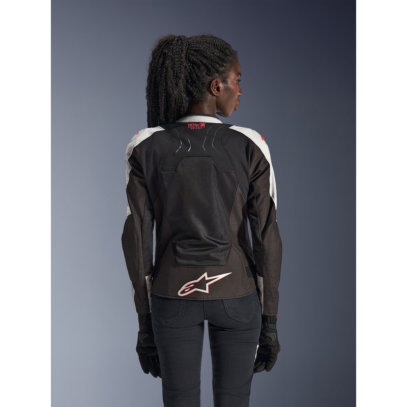 Alpinestars Stella SMX Air naiste mootorrattajope helehall-must-roosa