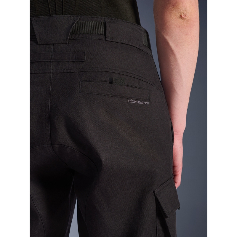 Alpinestars Flex-AST Cargo mootorratta püksid mustad-mustad