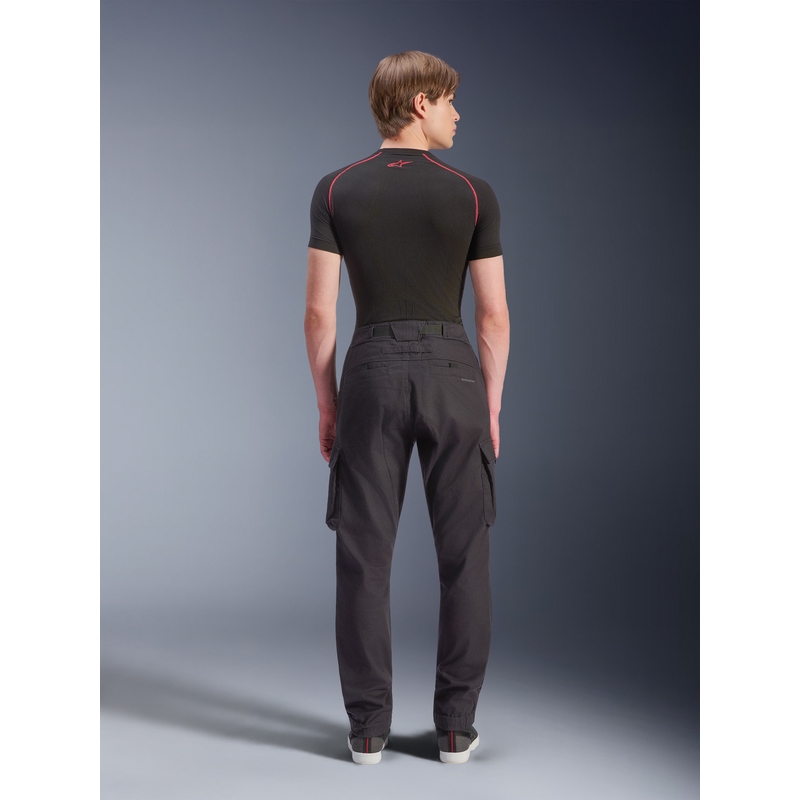 Alpinestars Flex-AST Cargo mootorratta püksid mustad-mustad