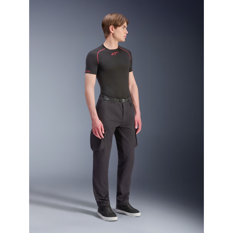 Alpinestars Flex-AST Cargo mootorratta püksid mustad-mustad