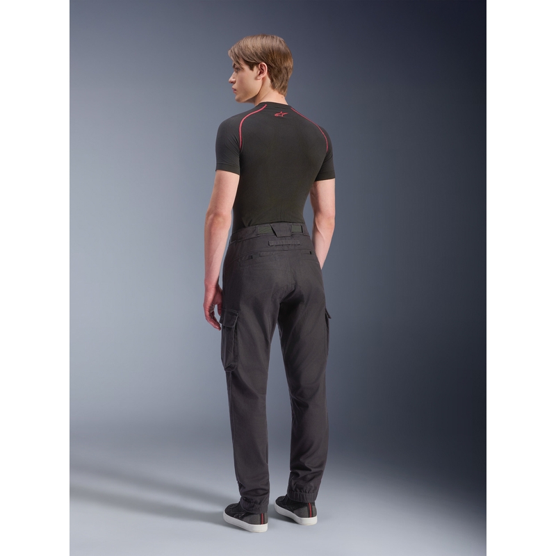 Alpinestars Flex-AST Cargo mootorratta püksid mustad-mustad