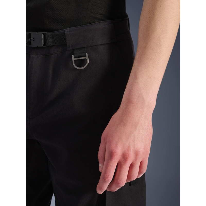 Alpinestars Flex-AST Cargo mootorratta püksid mustad-mustad