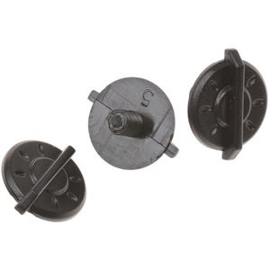 Cassida Cross Cup 2 kiivri visiiri kruvide komplekt, must