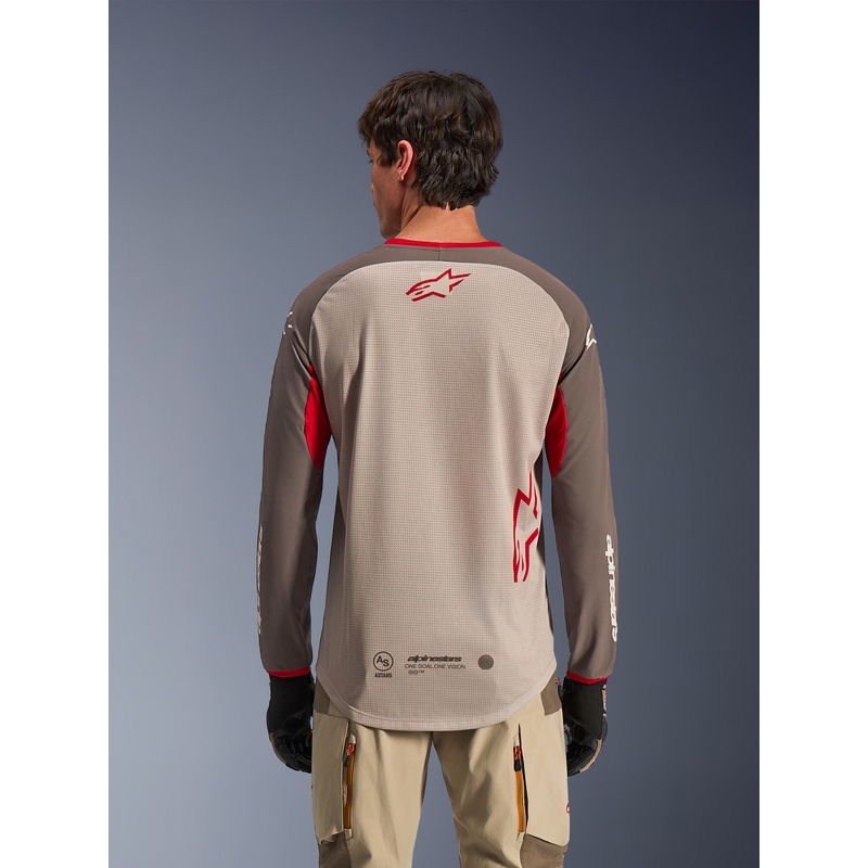 Alpinestars Maxdura Dual motokrossisärk pruun-oranž