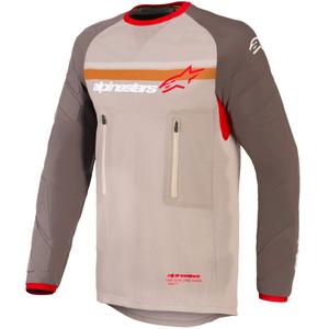 Alpinestars Maxdura Dual motokrossisärk pruun-oranž