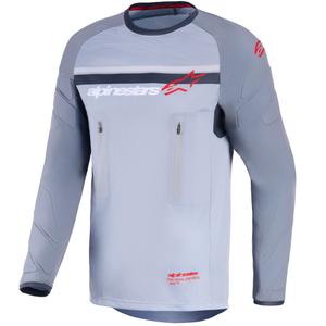 Alpinestars Maxdura Dual motokrossisärk helehall-tumehall-oranž