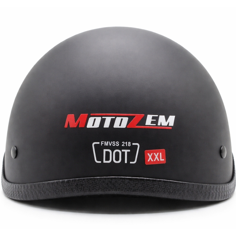 Avatud kiiver MotoZem must