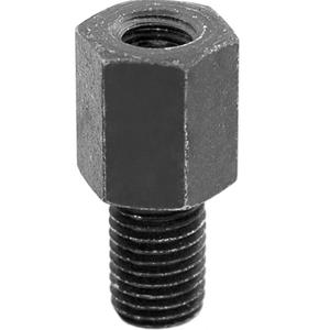 Tahavaatepeegli keerme vähendamine - sisekeere M10 parem/väliskeere M8 parem must