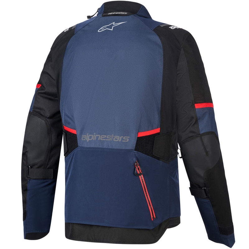 Alpinestars Andes V4 Drystar Mootorratta Jakk Tume Sinine-Sinine-Must