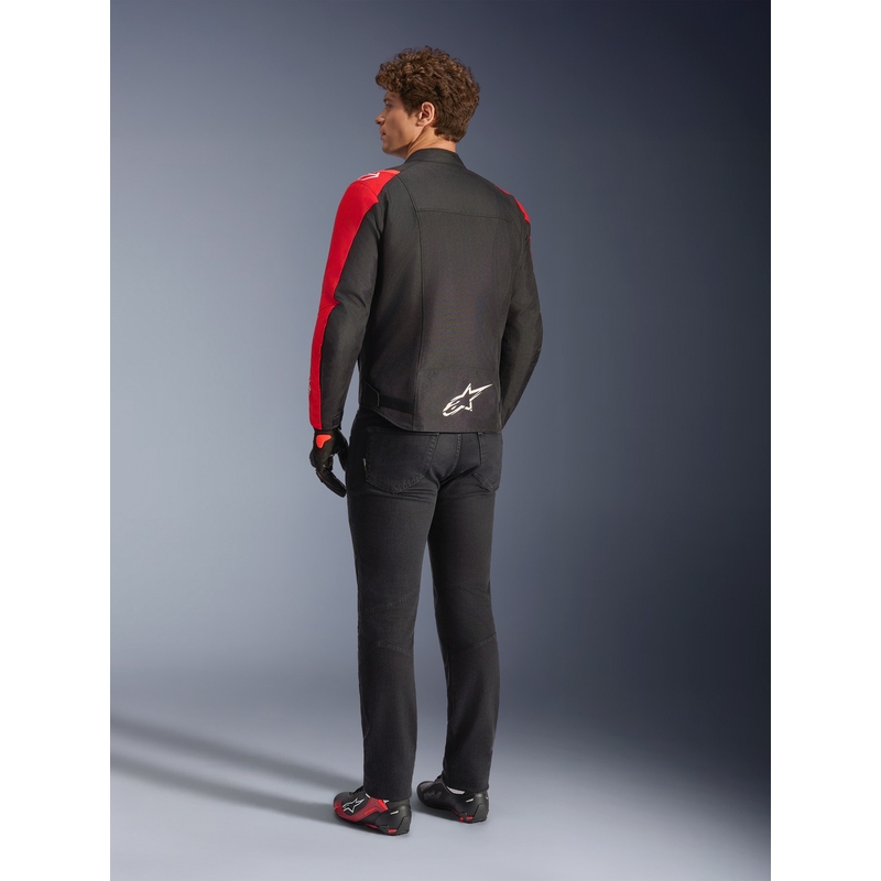 Alpinestars T-SPS 2 veekindel mootorratta jope punane-must-valge