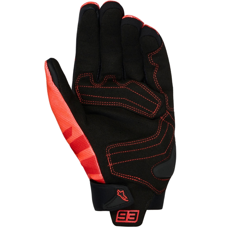 Alpinestars SP X 1 MM93 mootorrattakindad, kollektsioon, fluo punane-punane-must