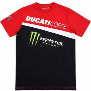 Ducati Corse Monster Diagonal T-särk punane-must