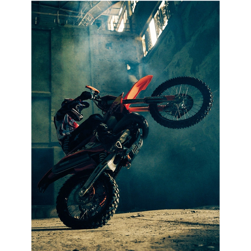 Alpinestars Supertech S-M7 limiteeritud väljaande Beast Coast motokrossi kiiver hall-must-oranž