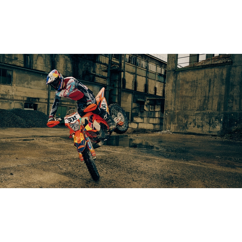 Alpinestars Techstar Limited Edition Beast Coast motokrossisärk hall-must-oranž