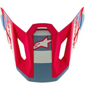 Alpinestars Supertech S-M7 limiteeritud väljaande Beast Coast mootorrattakiiver hall-must-oranž visiir