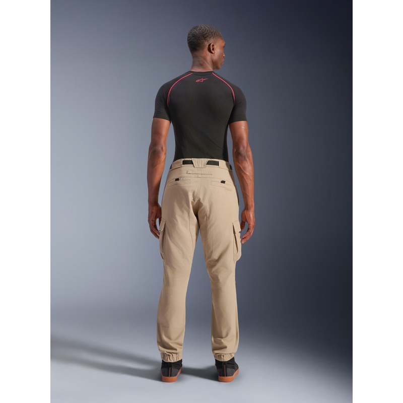 Alpinestars Flex-AST Cargo mootorratta püksid helebeezid