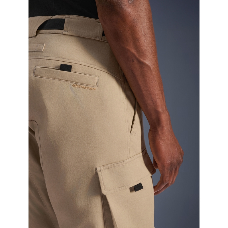 Alpinestars Flex-AST Cargo mootorratta püksid helebeezid