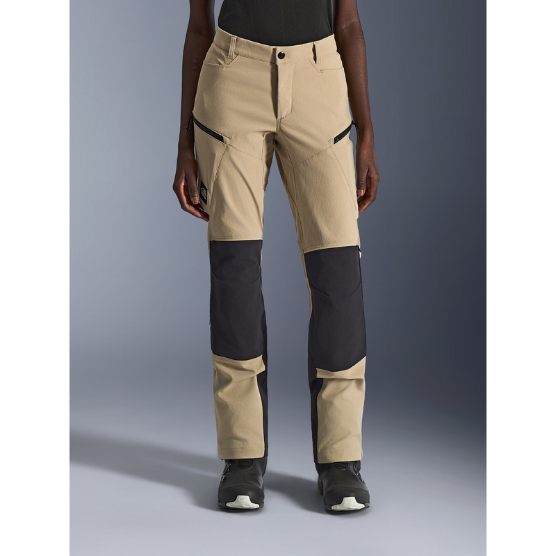 Alpinestars Stella Explore AST naiste mootorrattapüksid helepruunid-mustad