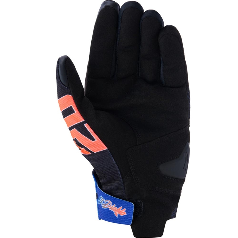 Alpinestars Reef V2 FQ20 mootorrattakindad, kollektsioon must-fluo punane-sinine-roheline