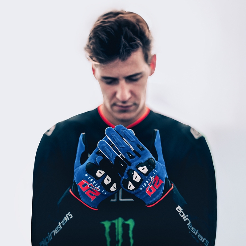 Alpinestars SP X 1 FQ20 mootorrattakindad, kollektsioon sinine-must-punane