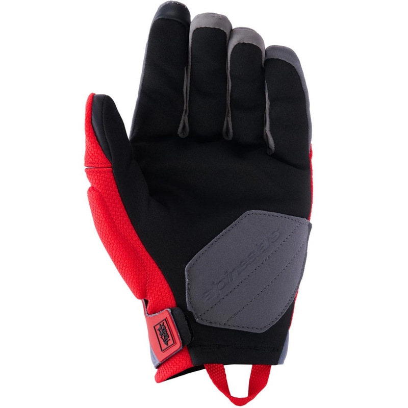 Alpinestars Durack mootorratta kindad must-hall-punane