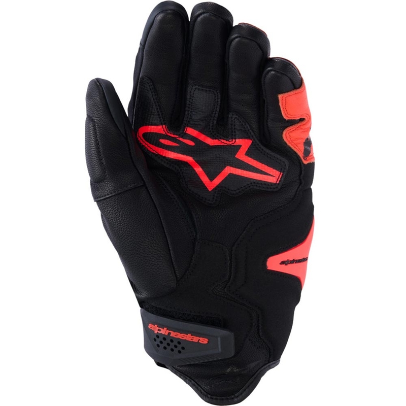 Alpinestars SP-R TECH mootorratta kindad must-punane