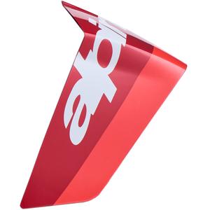 Aerodünaamiline spoiler mootorrattakiivrile Alpinestars Supertech R10 Arius võidusõiduprofiil fluorestsentspunane-punane-valge