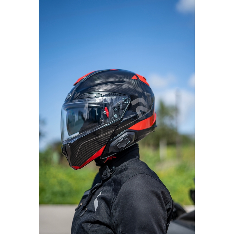 Cardo HJC Packtalk mootorratta interkom must