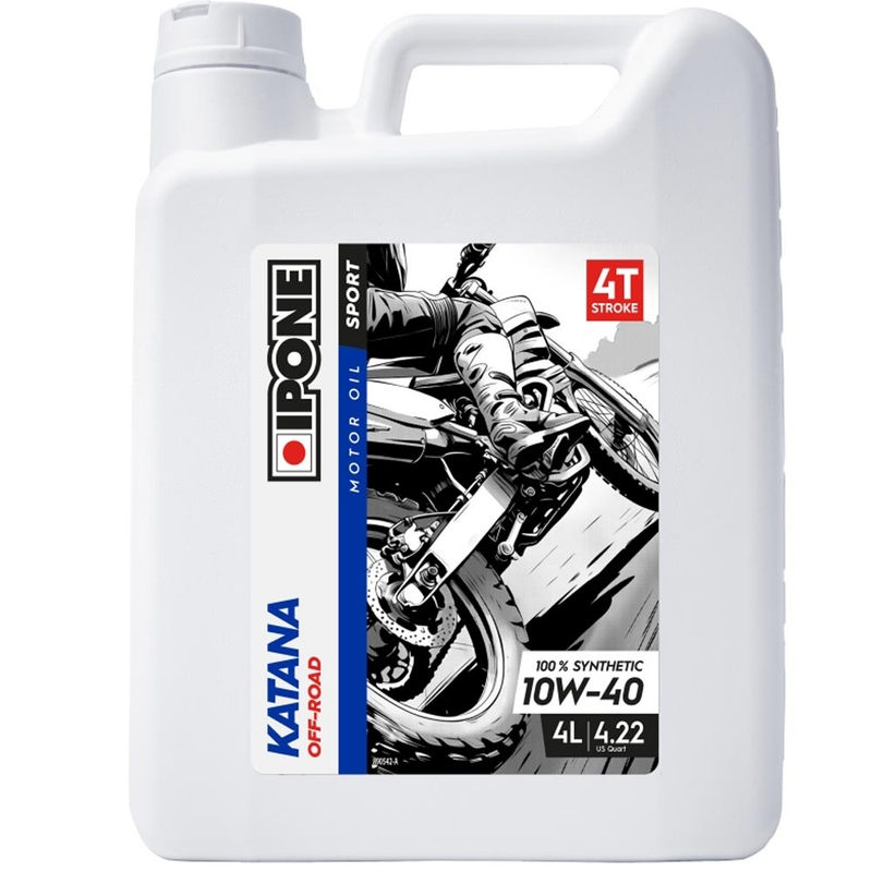 Sünteetiline mootoriõli IPONE Katana Off Road 10W40 (MA2, ester) 4 l