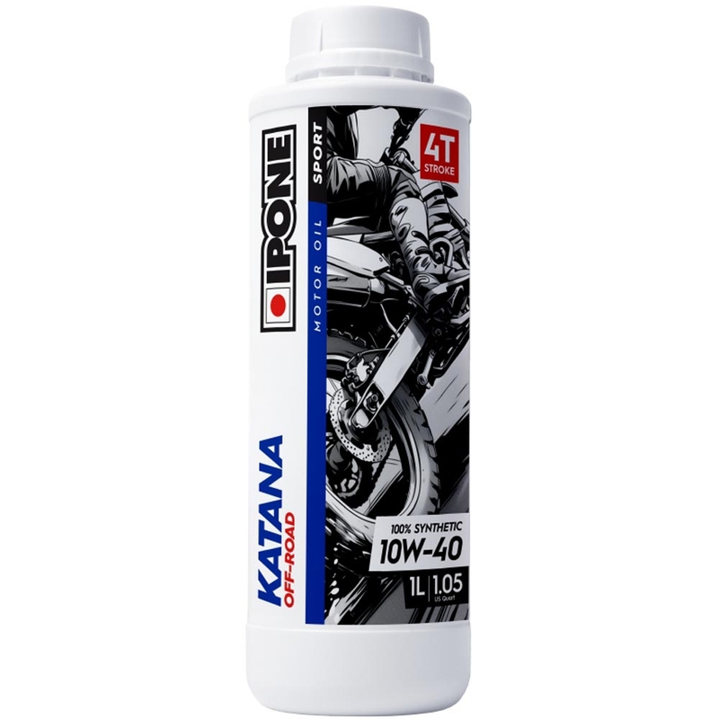 Sünteetiline mootoriõli IPONE Katana Off Road 4T 10W40 (ester, MA2) 1 l
