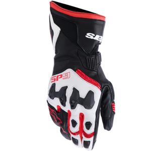 Alpinestars SP-9 mootorratta kindad must-valge-punane