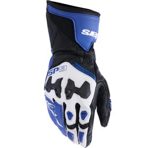 Alpinestars SP-9 mootorratta kindad sini-valge-must