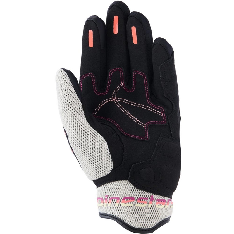 Alpinestars Stella Mogress Airflow naiste mootorratta kindad beež-must-roosa