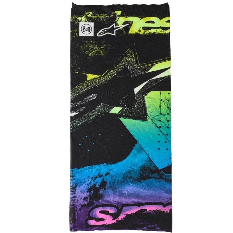 Alpinestars Buff Ignite kaelatugi must-punane