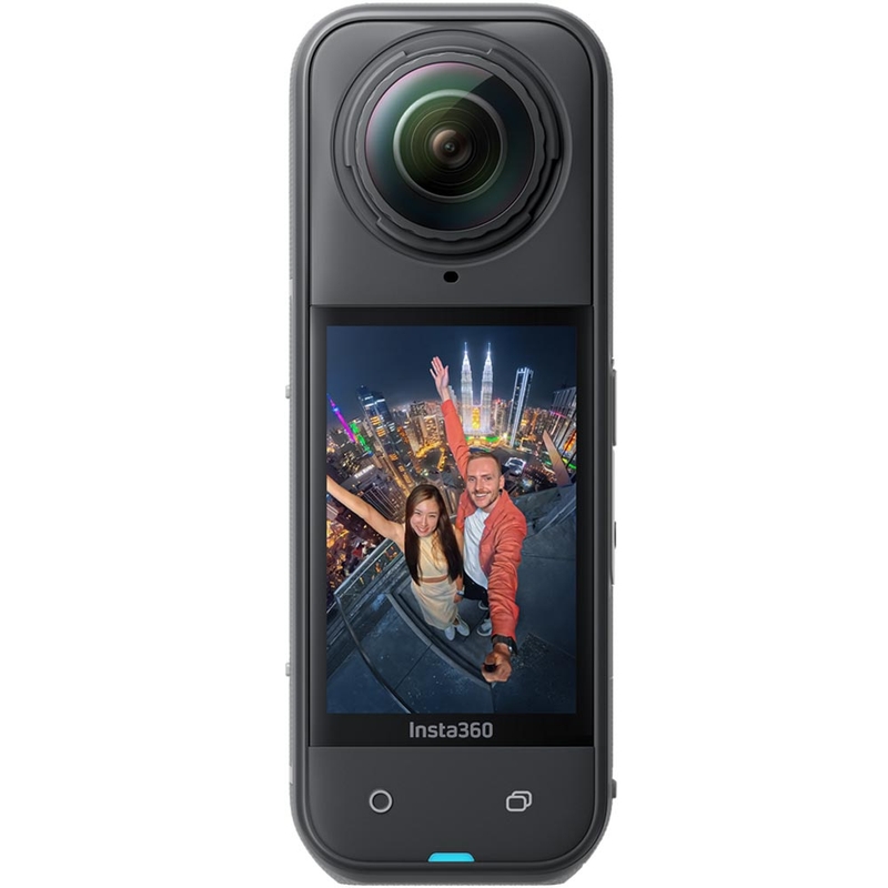 Insta360 X5 mootorrattakomplekti action-kaamera must