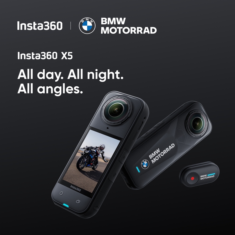 Insta360 X5 BMW Motorrad Editioni action-kaamera must