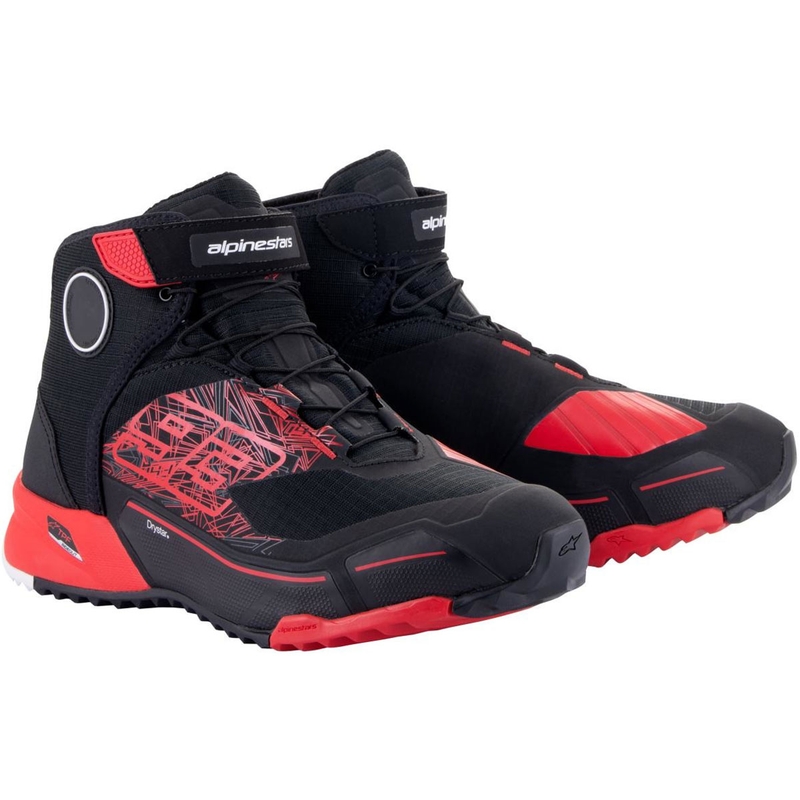 Alpinestars CR-X Drystar MM93 mootorrattasaabaste kollektsioon must-punane