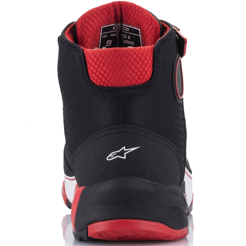 Alpinestars CR-X Drystar MM93 mootorrattasaabaste kollektsioon must-punane-valge