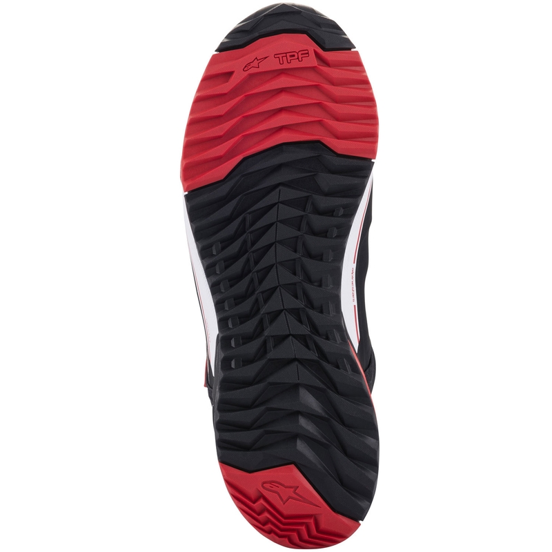 Alpinestars CR-X Drystar MM93 mootorrattasaabaste kollektsioon must-punane-valge