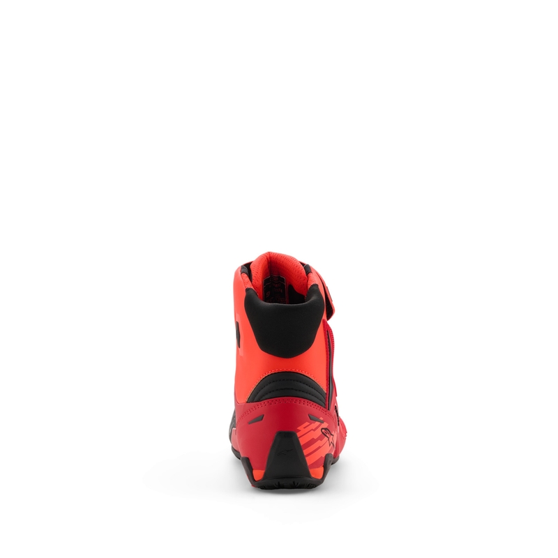 Alpinestars Faster-4 MM93 mootorrattasaapad, fluo kollektsioon, punane-punane-must