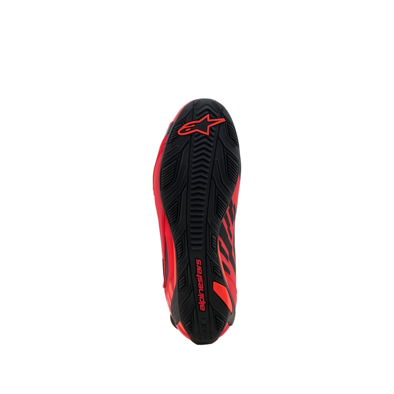 Alpinestars Faster-4 MM93 mootorrattasaapad, fluo kollektsioon, punane-punane-must